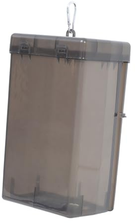 Amosfun Scatola Elettrica per Prese Esterne Copertura Antipioggia Protezione Spina Gancio per Ricarica Veicoli Elettrici e Uso Outdoor