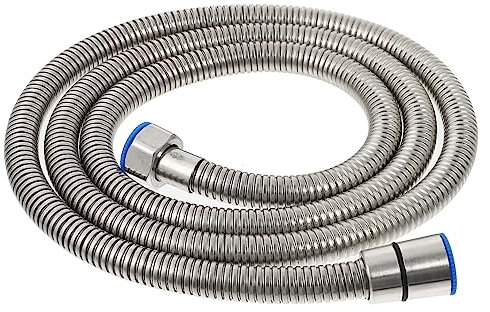 Toyvian Edelstahl Warmwasserbereiterschlauch Wasser Haushaltsschlauch Spezial-warmwasserbereiterschlauch Design Silber