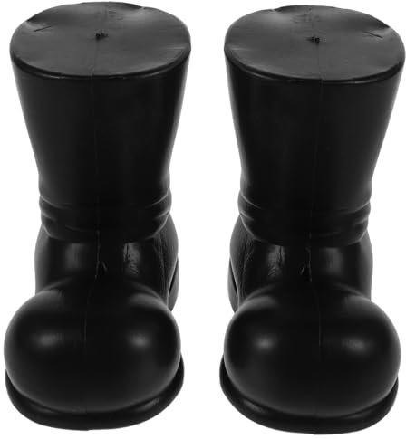 Amosfun 2 Stück Mini Weihnachtsmann Stiefel Dekorationen für Puppenhaus Hochwertige Weihnachtsstiefel Modelle für Festliche Bastelprojekte und Wohnaccessoires Langlebig und