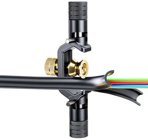 Pelacables de cable óptico - Decapador de cable ajustable,Pelacables manual portátil con corte radial para cableado