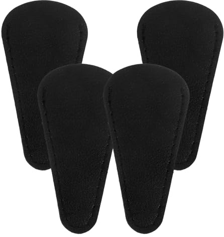 SKISUNO 4pezzi Fodero per Forbici in Pelle Pu Protezione per Forbici da Cucito e Sopracciglia Copertura Portatile per Strumenti Affilati Ricamo e Fornitura