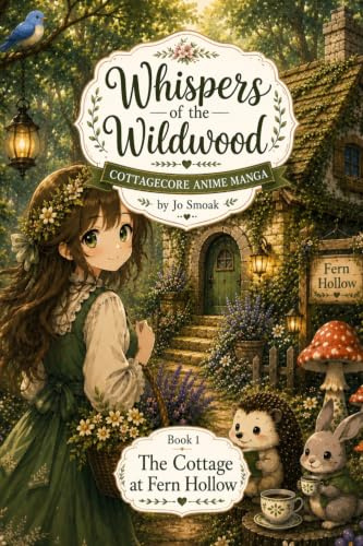 Whispers of the Wildwood Book 1: The Cottage at Fern Hollow: Cottagecore Anime Manga