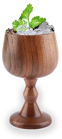 En Bois, 150 Ml Élégante Tasses En Bois Massif Naturel Premium, Faciles à Nettoyer Et à Entretenir, Pour Boire Du Vin, Du Raisin, Du Jus, Du Café