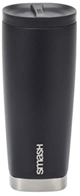 Smash Stainless Steel Reusable Twist and Lock Coffee Travel Mug/Flask 475ml/ 16oz
