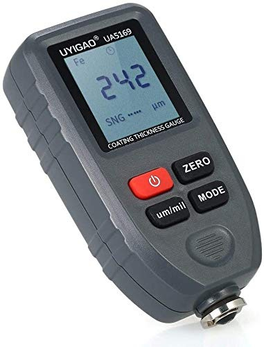 preciso Calibro di spessore, retroilluminazione LCD Display digitale Vernice Digitale Rivestimento di spessore del calibro di vernice Auto Tester Auto Funzione FE / NF Strumento di prova del misurator