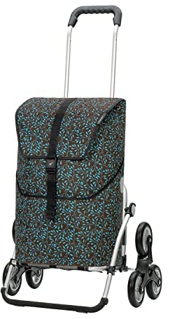 ANDERSEN Einkaufstrolley - Treppensteiger Royal Shopper Imea blau 46 L robust,Shopping, Aluminium, klappbar, Räder abnehmbar, ...