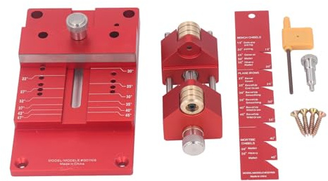 Honführungssystem Meißelschärfset für die Holzbearbeitung 15 Bis 45 Grad Meißelschärfer aus Aluminiumlegierung