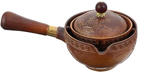 Ciieeo Tea Trap Teapot Kettle Container Boiling Container Tea Heating Kettle Household