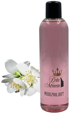 Dufte Momente | Whirlpool Duft 260ml | Jasmin | mit naturreinen und natürlichen ätherischen Ölen | kein Schaum | vegan und ohne Tierversuche