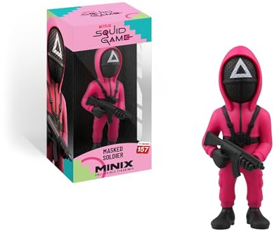 MINIX - TV-Serie #157 - Squid Game - Maskierter Soldat Dreieckswächter - Sammelfigur 12 cm
