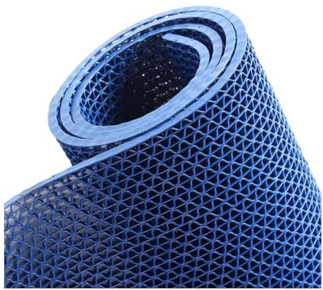 LYXXW Commercial Drainage Mat, Non-Slip PVC Rug Floor Pads, Mesh Hollow Door Mat Roll, Pool Drain Floor Mat Roll for Kitchen Bars Patio Bathroom Humid Area