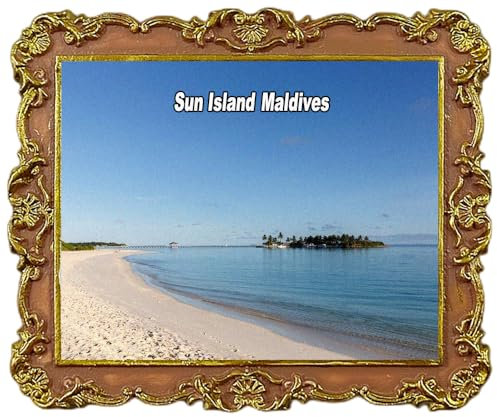 Sun Island Maledives Kühlschrankmagnete, Tourismus-Souvenir, Kühlschrankdekoration, Magnet