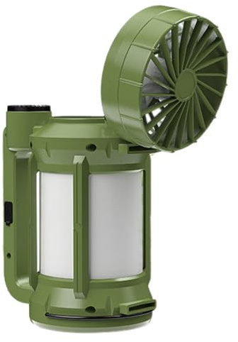 Lampe de Camping LED,Lampe Torche LED avec Ventilateur - 4 Modes d'Éclairage Lampe Torche Solaire et Rechargeable pour Intérieur Extérieur Camping Randonnée Pique-Nique