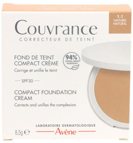 Eau Thermale Avène Kompakt-Foundation-Creme 1.1 Natürlich Deckkraft 8,5g