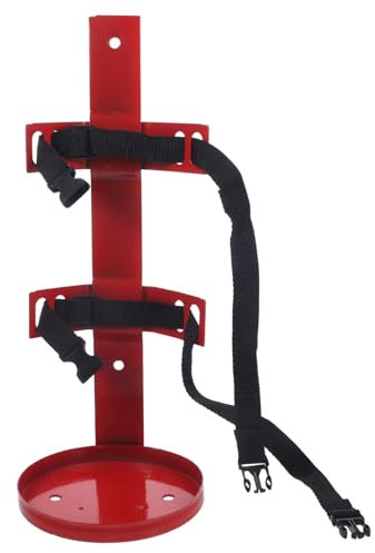 LALAFINA 1 Pièce Support Mural pour Extincteurs Fixation Robuste pour Accessoire Pratique et Durable