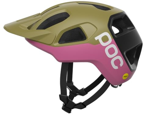 POC Cularis Fahrradhelm - Leichter und gut belüfteter Mountainbike Helm mit MIPS Schutz, Erweiterte Schutzzonen am Hinterkopf, Fidlock Schnalle