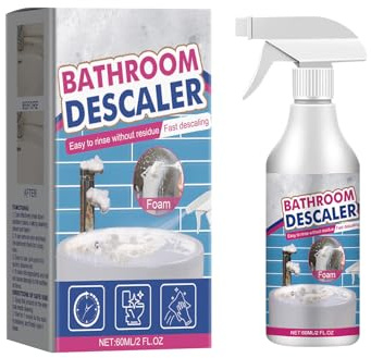 Bathroom Descaler, Bathroom Descaler Schaumreiniger, Stubborn Stains Cleaner, Badreiniger, Duschreiniger, Duschkabinenreiniger, WC Reiniger, Toilettenreiniger, Fliesenreiniger, Bodenreiniger (1Pc)
