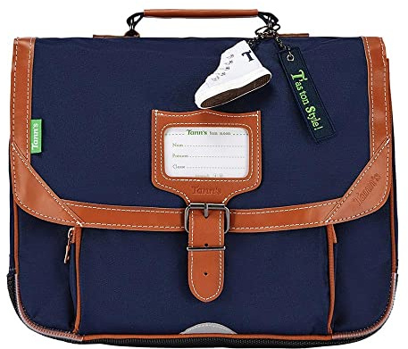 Cartable 35 cm Tann's Les Signatures Camille Bleu Marine