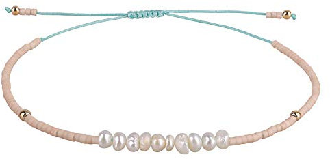KELITCH Natural Shell Pearl Beaded Armband Kvinnor Friendship Armband Miyuki Beads Armband