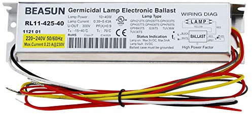 Lot de 2 ballasts électroniques pour lampes