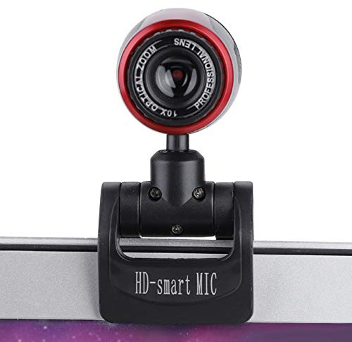 fasient1 Webcam avec Microphone Plug and Play HD Caméra d'ordinateur pour PC, Caméra Web USB pour Les appels de vidéoconférence Streaming Skype MSN Teleconference