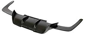 Für BMW F06 F12 F13 Carbon Heckdiffusor passend für M6 M-Tech M-Sport 2013-2016 Stoßstangenabdeckung Unterlippenspoiler Heckspoiler