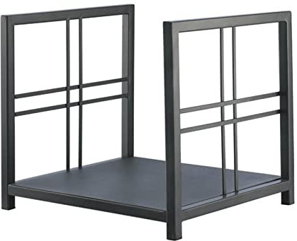 Culle portalegna Struttura In Metallo In Ferro Battuto Per Legna Da Ardere, I Porta Tronchi Sono Utilizzati Per Impilare La Legna Da Ardere In Caminetti Interni Ed Esterni, Facile Da Riporre, 40x35x35