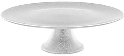GENERICO TOGNANA Alzata in Vetro Glitter Argento CM 33 B65R34AGLIT
