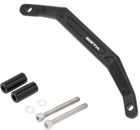 ZETA Racing TENERE700'20-24 Grab Bar, One Side Only (Left and Right Common), High Strength Aluminum Alloy, Tandem Bar, Touring Bag, Belt, Fixed, Dirt Freak Dirtfreak F5790 (Old Part Number: ZE94-8110)