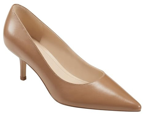 Marc Fisher Women's Alola Pump, Medium Natural Leather 101, 8.5