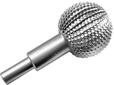 Harilla Cabezal de pulido giratorio/rebaba rotativa esférica/cabezal de pulido de bola de fresa giratoria para/pulir/esmerilar/trabajar en madera, Plata