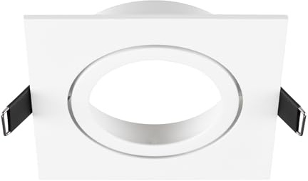 SLV NEW TRIA 95, Deckeneinbauring, L: 11 B: 11 H: 2.6 cm, IP 20, weiß