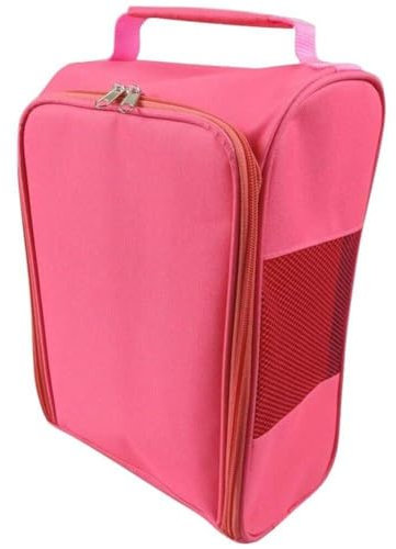 Generic Golf-schuhtasche, Leichte -Tragetasche Reißverschluss, Robuste Nylon-golfschuh-atmungsaktive Kleidertasche Griff Für Sport, Golf, Tennis