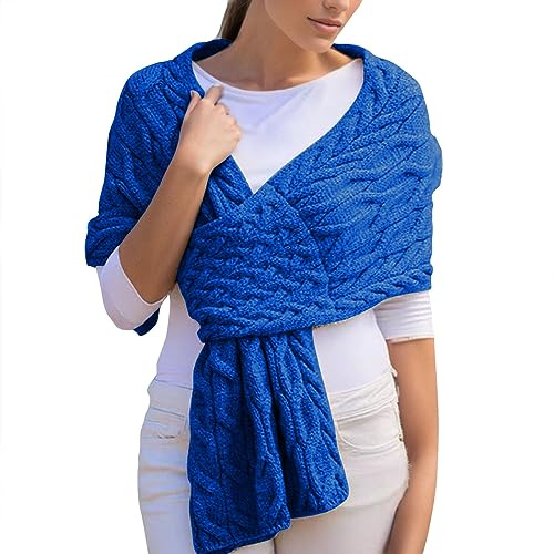 Mops Schal Lässige Mode Einfarbig Mehrfarbige Gestrickte Gewebt Schal Langen Schal Schal Stuhl