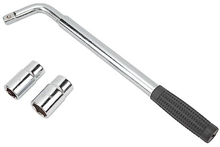 Zohisin Arbeitssparender Radmutternentferner Hochleistungs Auto Teleskop Radmutternschlüssel 42 0×13 0×3 für Autoreparatur PKW Lieferwagen LKW
