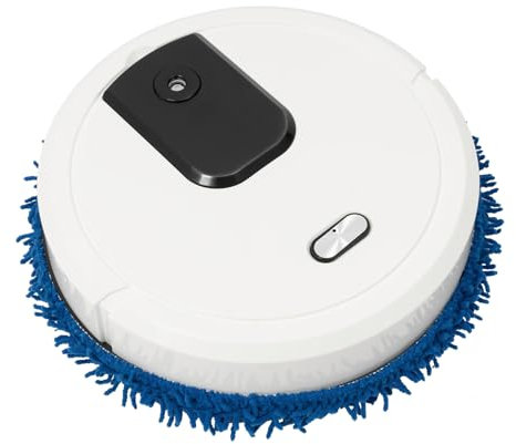 Trapeador 5w, vacío robótico y combinación de trapeador, Tiempo de Funcionamiento 60 Minutos, trapeador húmedo y aromático 10000rpm, área de Limpieza de Aproximadamente 645,83 pies Cuadrados