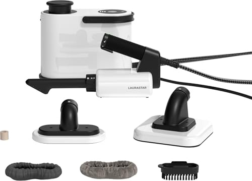 Laurastar AURA - Advanced Steam Purifier, Reinigung & Hygiene fürs Zuhause | Dry Microfine Steam, Entfernt 99,9 % der Bakterien, Ohne Chemie, Für Matratzen, Sofa, Küche & Bad, Zubehör inklusive