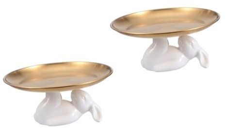 SHERCHPRY 2pezzi Vassoio Per Dessert Per e Decorazioni Domestiche Stand Per Presentare Dolci e Snack Per e Speciali