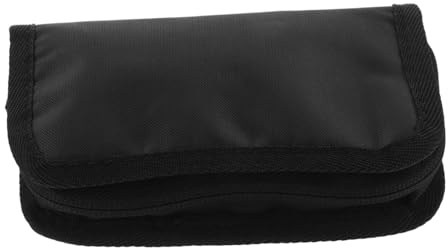 WRITWAA Bolsa De Almacenamiento Para En 15 Unidades Para Diabéticos Portátil Con Soporte Para Bolsa Pequeña Con Forro 210D Color Negro