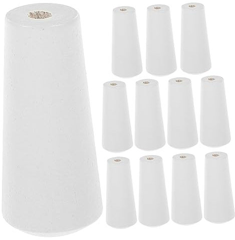 ERINGOGO 12pcs Blind Cord Safety Ends Wooden Pull Cord Knobs for Window Blinds Teardrop Shape Easy to Install Home Decor