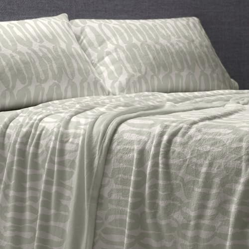 Burrito Blanco | Sábanas de Nacarina® | Cama de 135cm. (+Medidas Disponibles) | Diseño 060 | Color Menta (135x190/200cm.)