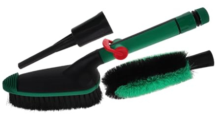 TOYZFRIENDY Spazzola per Lavaggio Auto con Ugello Ad Alta Pressione Completo per Pulizia Veicoli Spazzola con Setole Delicate per Rimozione Efficiente e Sporco per Auto e Camion
