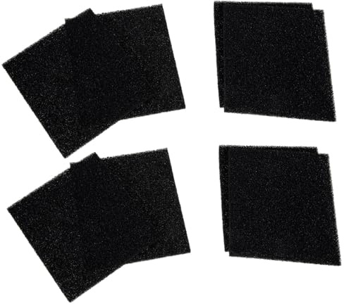 TOYANDONA 10 Stück Teiliges Aktivkohlefilter für Mülleimer Geruchsneutralisierende Pads mit Hoher Absorptionswirkung Geeignet für Küchen Biomülleimer Einfache Anwendung Langanhaltende