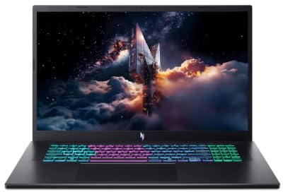 Acer Nitro V 17 | PC Portable Gaming 17.3 FHD 144Hz | NVIDIA GeForce RTX 5060 | Intel Core Ultra 7 240H | 16 Go RAM | 1 to SSD | Windows | ANV17-I31-71E9
