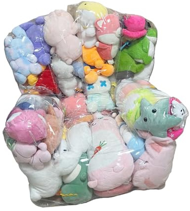 Pouf a sacco per animali di peluche, copertura trasparente per peluche, per riporre animali di peluche, per stanza dei giochi, cameretta dei bambini, camera da letto, soggiorno, bambini e bambine