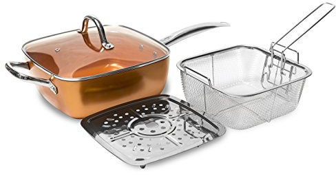 WEME Todobizz - Padella multiuso, in rame