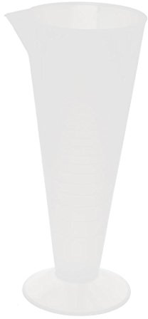 Aexit Laboratorio de 50 ml-500 ml que utiliza agua cosa Prueba Copa (model: C4725OIV-3128DH) vaso medidor espesar