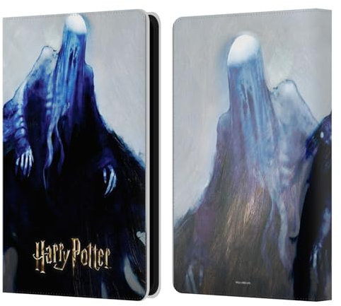 Head Case Designs Offizielle Harry Potter Dementor Prisoner of Azkaban II Leder-Wallet-Hülle Kompatibel mit Kindle Paperwhite 5 (2021)