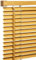 Ruby Deals PVC Venetian Blind Blinds Window 25mm Thin Slats Kitchen Windows Blinds Treatments Easy Fit Curtains Trimmable Fittings Home Office (Teak Wood Grain Effect, W90cm x L150cm)