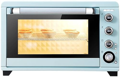 Mini Oven， 45L Super-Capacity Convection Oven Electric Oven， 4-Layer Grill Barbecue Oven Pizza Oven Useful